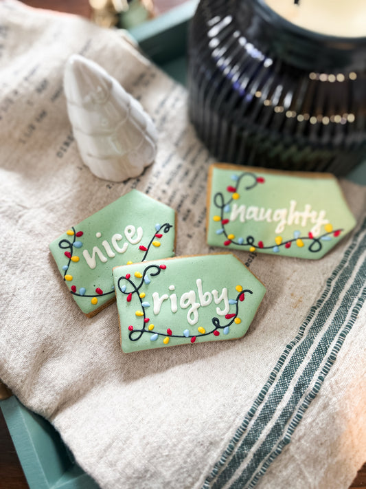 Customizable Christmas Tags